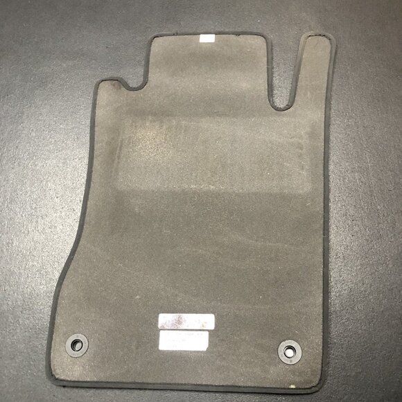 Mercedes Benz Floor Mats Set Driver/Passenger 2001-2008 Interior Rugs Black - Picture 9 of 11